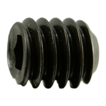 Midwest Fastener #8-32 x 3/16" Steel Coarse Thread Hex Socket Headless Set Screws 25PK 70762